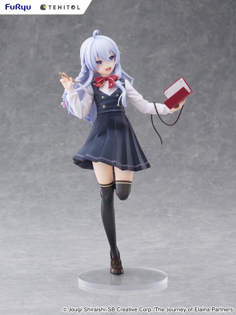 WANDERING WITCH - Elaina "School Uniform" - Statuette Tenitol 29cm – Image 3