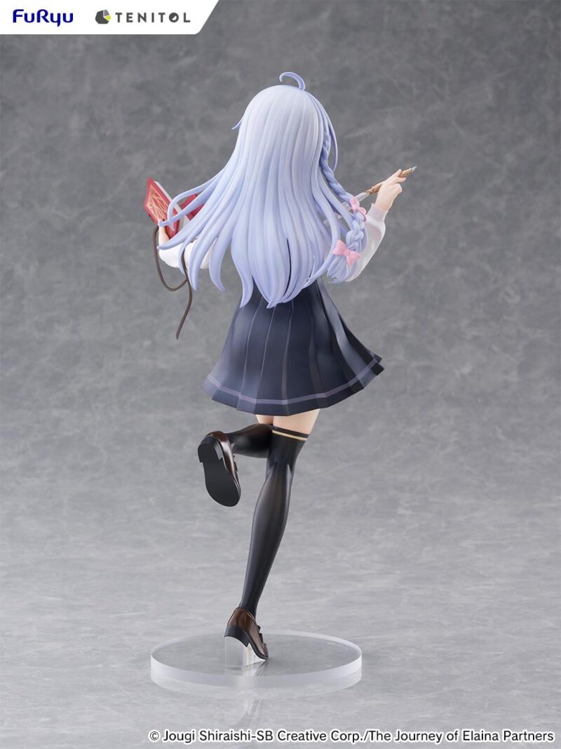 WANDERING WITCH - Elaina "School Uniform" - Statuette Tenitol 29cm – Image 4