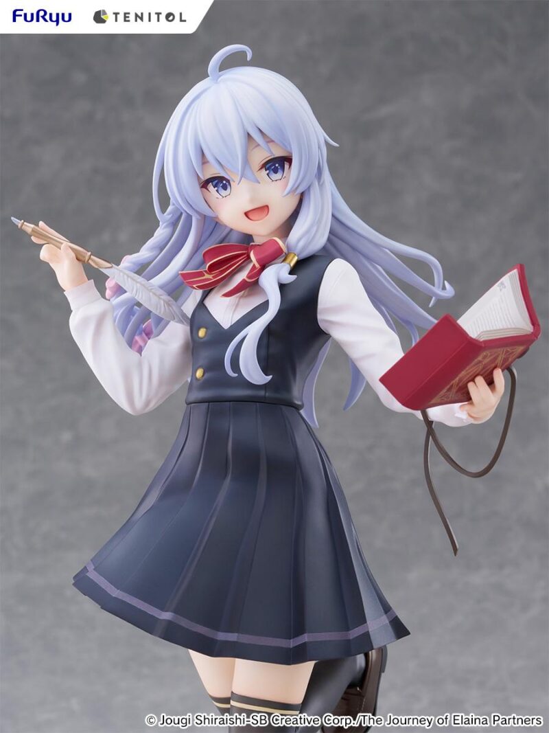 WANDERING WITCH - Elaina "School Uniform" - Statuette Tenitol 29cm – Image 5