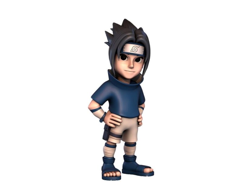 NARUTO - Sasuke Uchiwa - Figurine Minix 12cm – Image 3