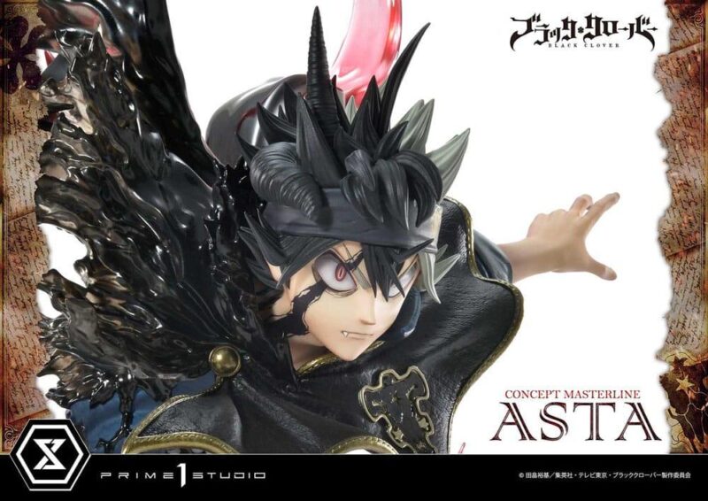 BLACK CLOVER - Asta "Exclusive Bonus" - Statue Masterline Series 50cm – Image 2