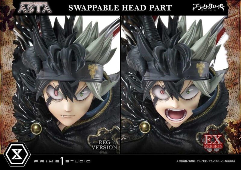 BLACK CLOVER - Asta "Exclusive Bonus" - Statue Masterline Series 50cm – Image 3