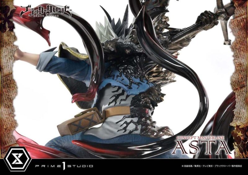 BLACK CLOVER - Asta "Exclusive Bonus" - Statue Masterline Series 50cm – Image 4