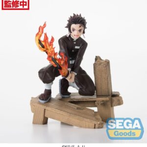 DEMON SLAYER - Tanjiro Kamado - Statuette Xross Link Anime 12cm
