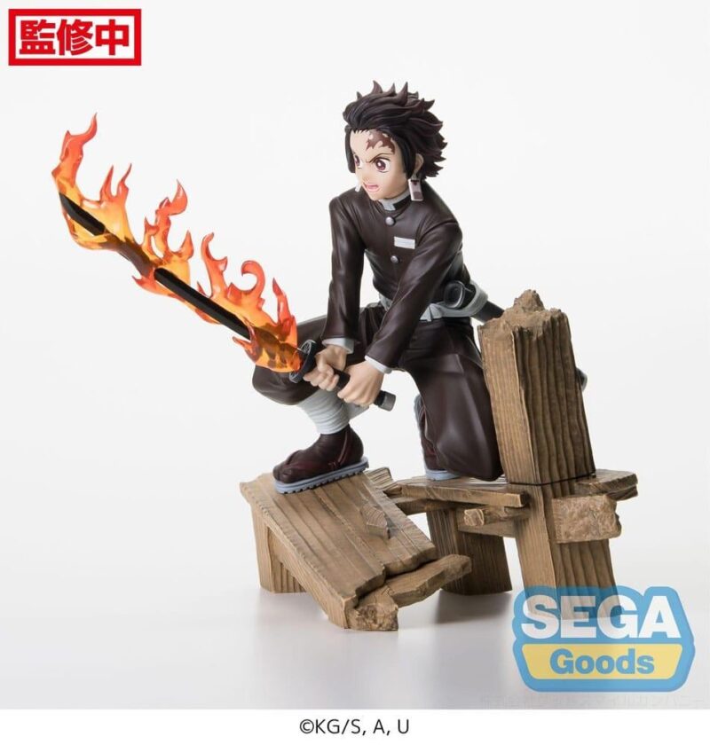 DEMON SLAYER - Tanjiro Kamado - Statuette Xross Link Anime 12cm – Image 2
