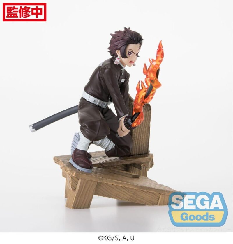 DEMON SLAYER - Tanjiro Kamado - Statuette Xross Link Anime 12cm – Image 4