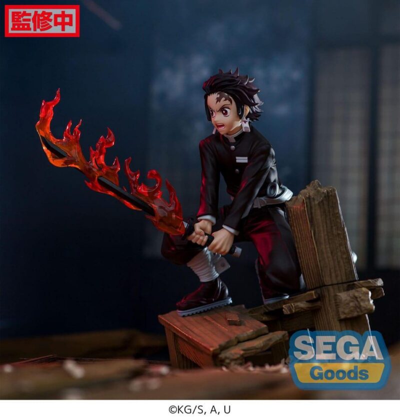 DEMON SLAYER - Tanjiro Kamado - Statuette Xross Link Anime 12cm – Image 5