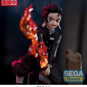 DEMON SLAYER - Tanjiro Kamado - Statuette Xross Link Anime 12cm – Image 6