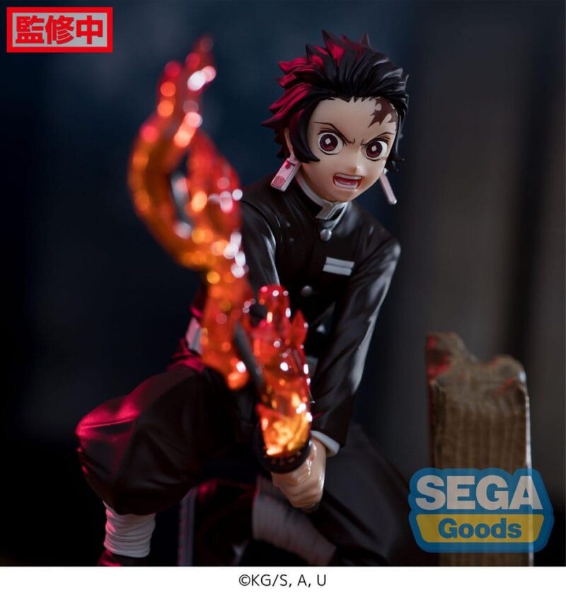 DEMON SLAYER - Tanjiro Kamado - Statuette Xross Link Anime 12cm – Image 6