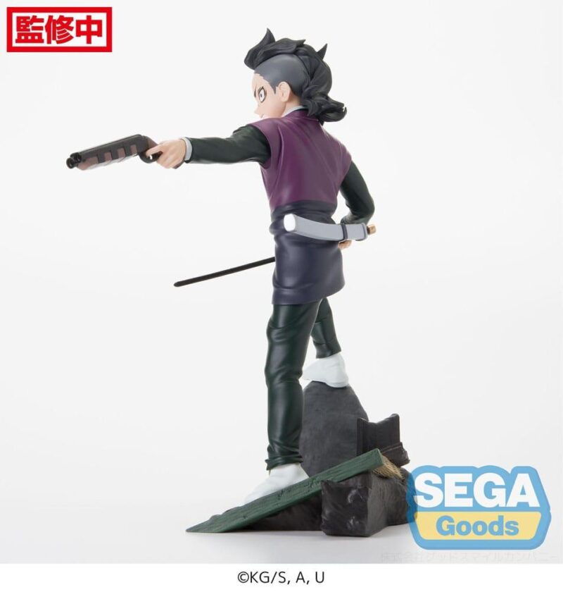 DEMON SLAYER - Genya Shinazugawa - Statuette Xross Link Anime 15cm – Image 2