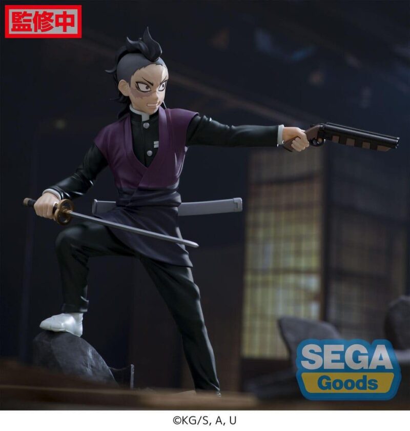 DEMON SLAYER - Genya Shinazugawa - Statuette Xross Link Anime 15cm – Image 6
