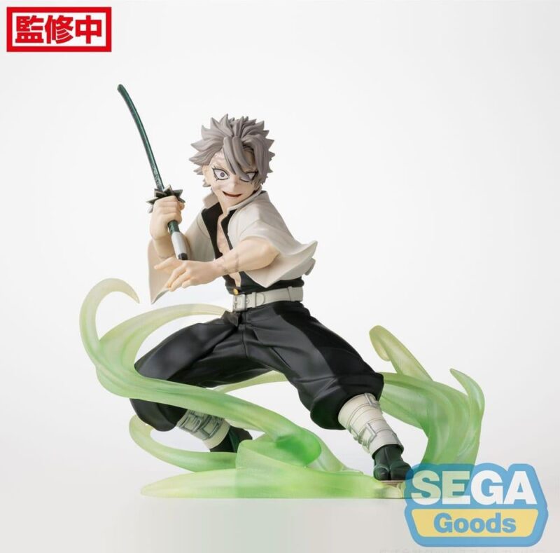DEMON SLAYER - Sanemi Shinazugawa - Statuette Xross Link Anime 12cm
