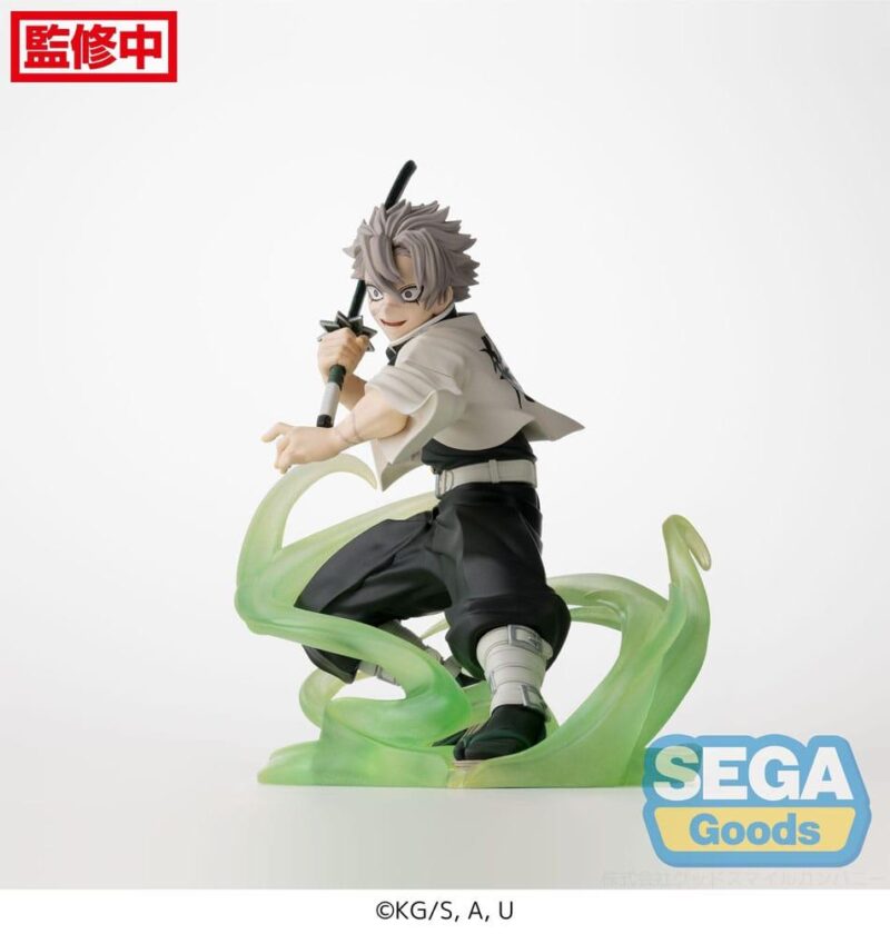 DEMON SLAYER - Sanemi Shinazugawa - Statuette Xross Link Anime 12cm – Image 2