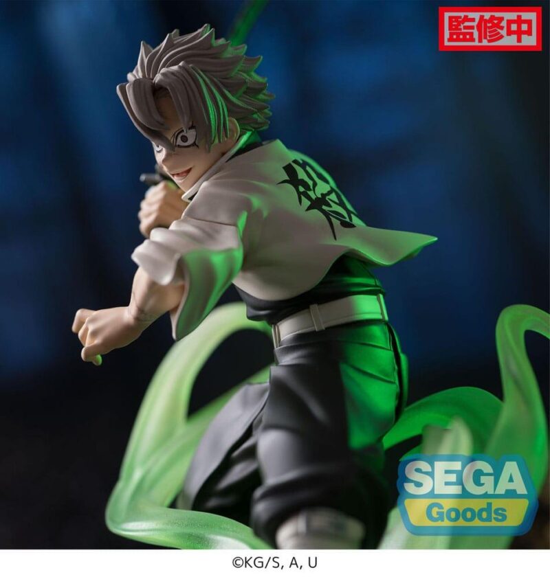 DEMON SLAYER - Sanemi Shinazugawa - Statuette Xross Link Anime 12cm – Image 5