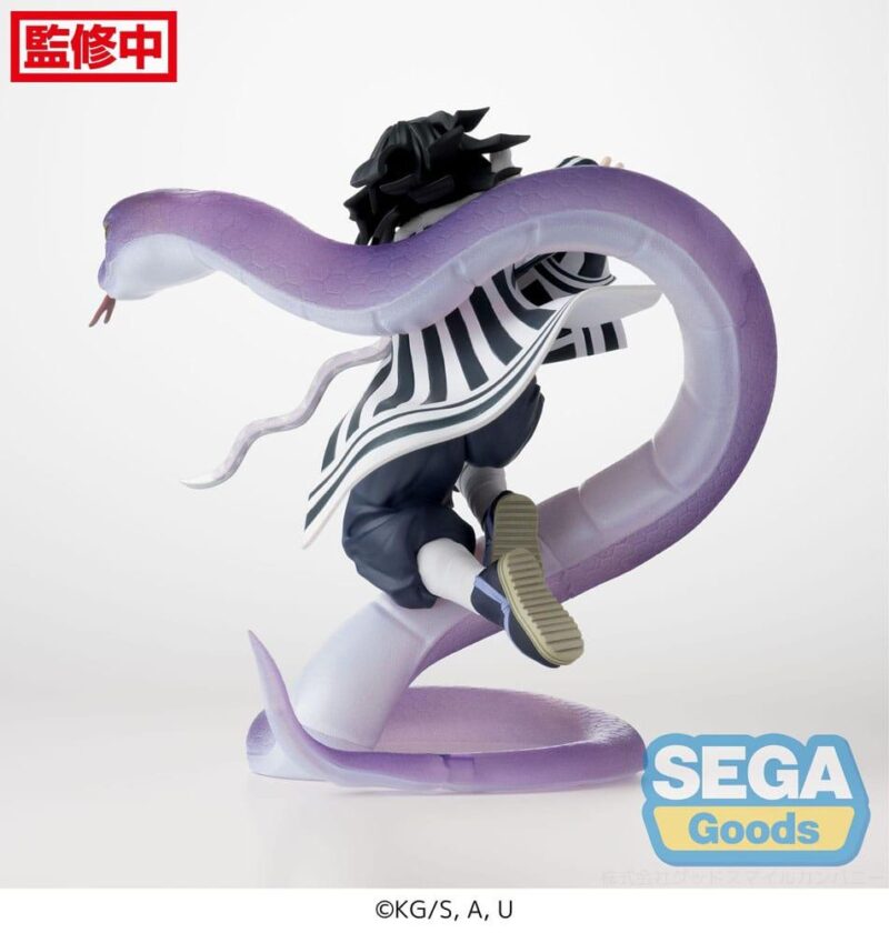 DEMON SLAYER - Obanai Iguro - Statuette Xross Link Anime 14cm – Image 3