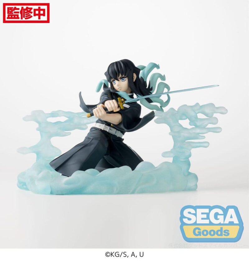 DEMON SLAYER - Muichiro Tokito - Statuette Xross Link Anime 11cm – Image 2