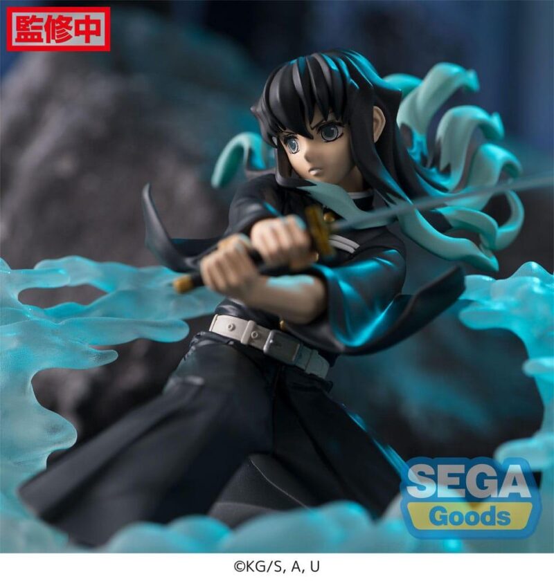 DEMON SLAYER - Muichiro Tokito - Statuette Xross Link Anime 11cm – Image 5