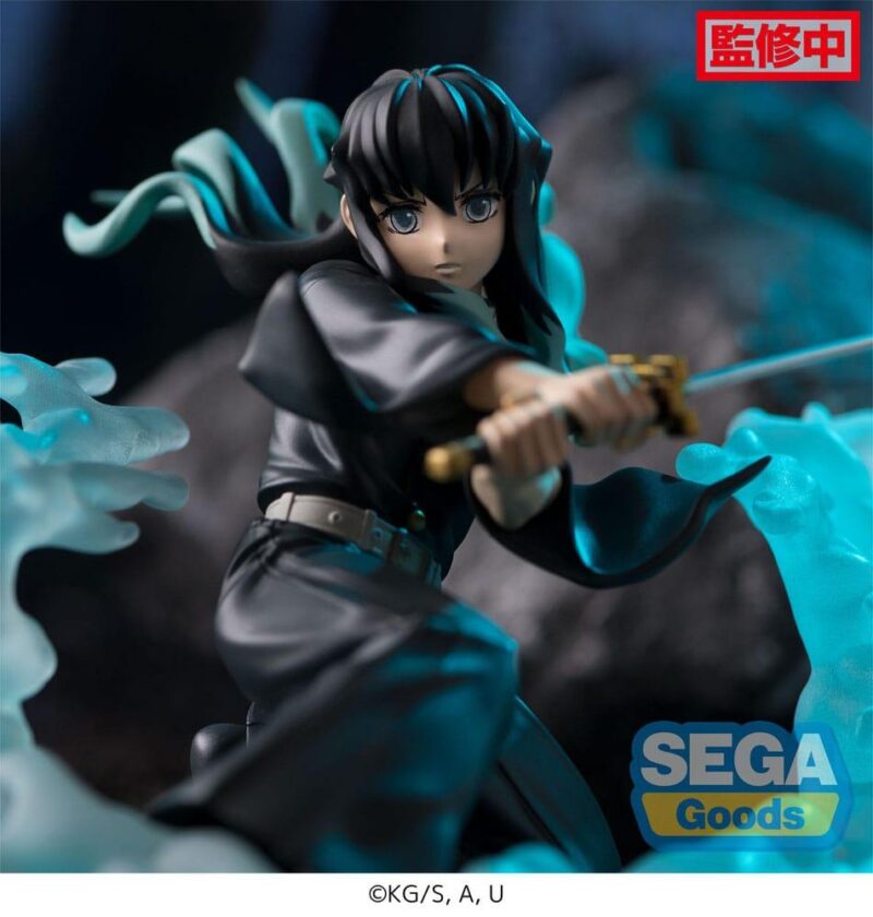 DEMON SLAYER - Muichiro Tokito - Statuette Xross Link Anime 11cm – Image 6
