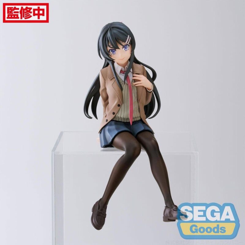 RASCAL DOES NOT DREAM OF A KNAPSACK  - Mai -Statuette PM Perching 14cm