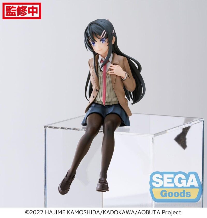 RASCAL DOES NOT DREAM OF A KNAPSACK  - Mai -Statuette PM Perching 14cm – Image 2
