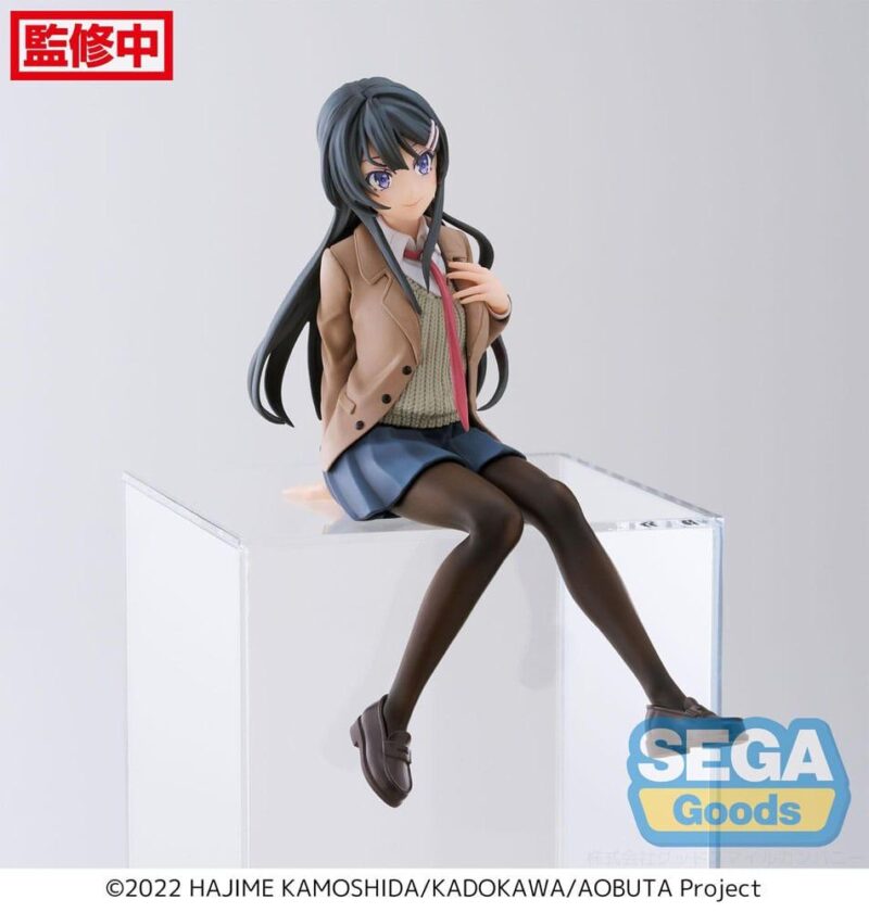 RASCAL DOES NOT DREAM OF A KNAPSACK  - Mai -Statuette PM Perching 14cm – Image 4