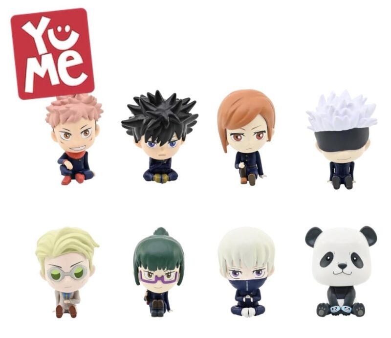JUJUTSU KAISEN - Bobble Hero - Assortiment 12 Figurines 6cm -Blind Box