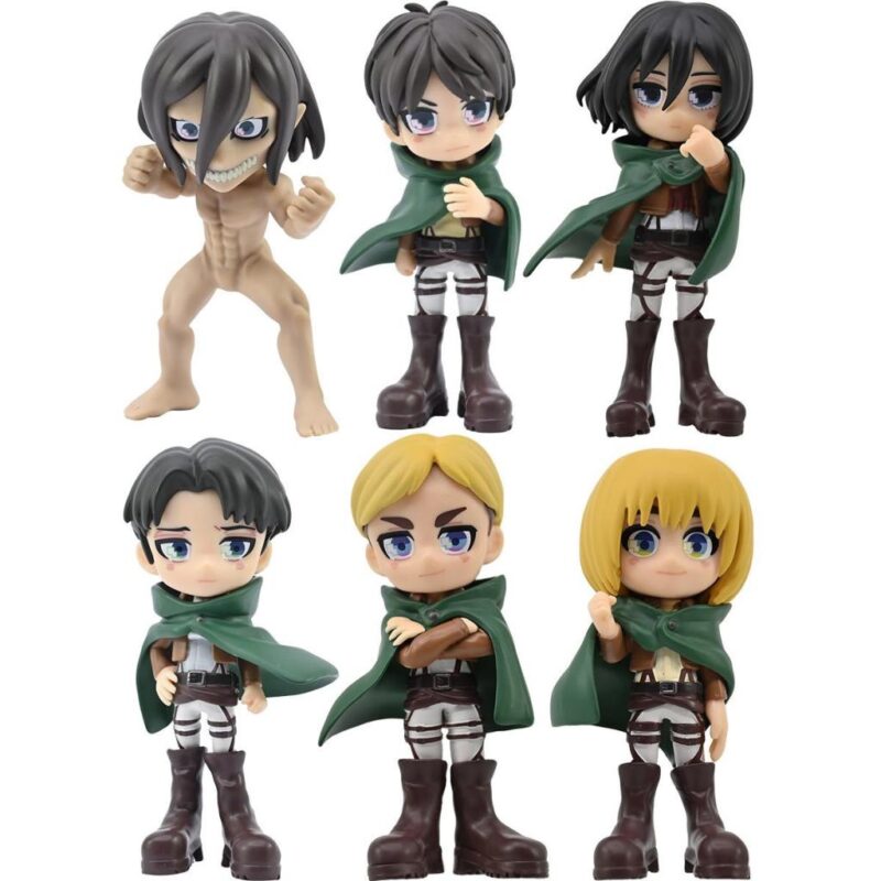 L'ATTAQUE DES TITANS - Blind Box - Assortiment 6 Figurines 9cm – Image 2