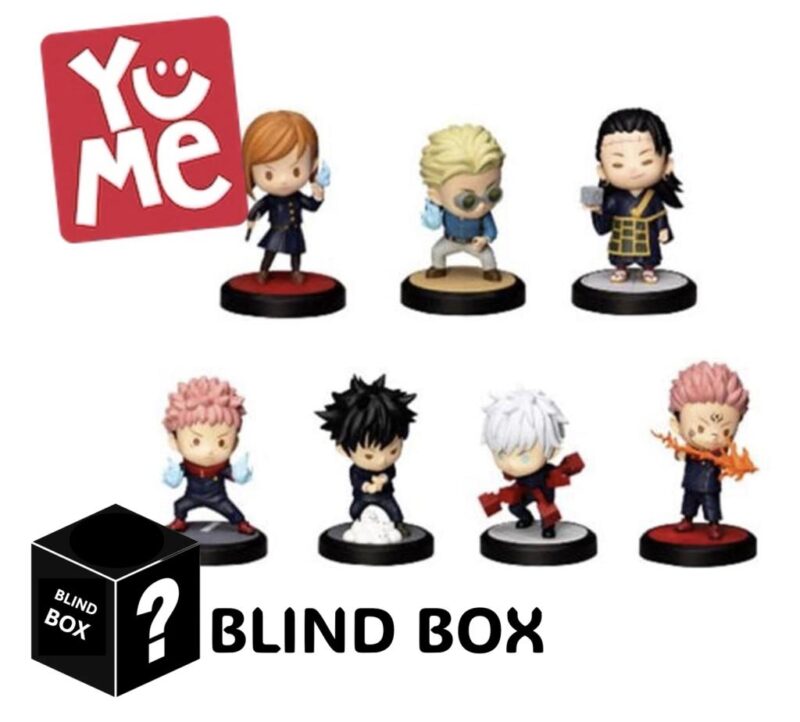 JUJUTSU KAISEN - Cursed Series - Assortiment 6 Figurines Blind Box