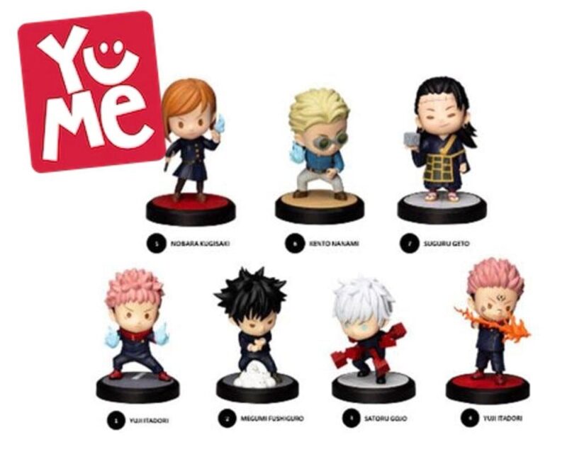 JUJUTSU KAISEN - Cursed Series - Assortiment 6 Figurines Blind Box – Image 2