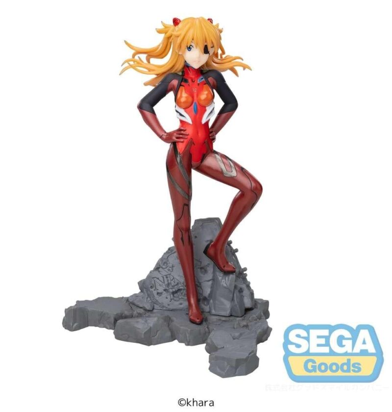 EVANGELION 3.0+1.0 - Asuka Shikinami - Statuette Luminasta 23cm