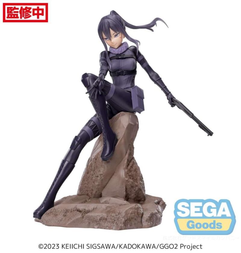SWORD ART ONLINE GUN GALE ONLINE - Pitohui - Statuette Luminasta 20cm – Image 2