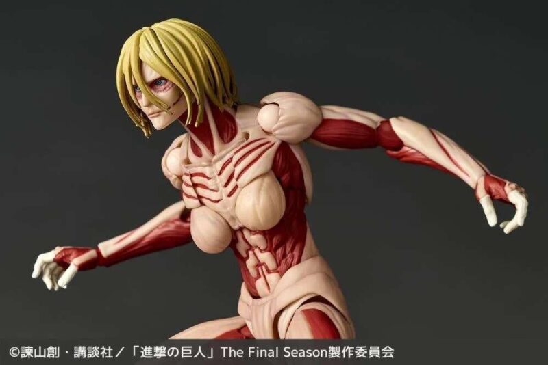 L'ATTAQUE DES TITANS - Titan Féminin - Figurine Revoltech A.Y. 16cm – Image 4
