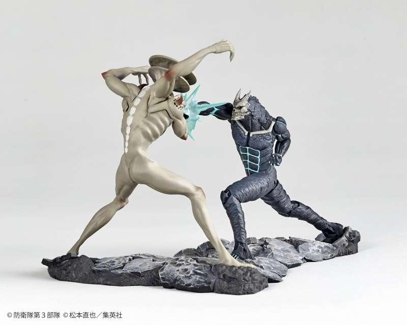 KAIJU N.8 - Kaiju N.8 VS Kaiju N.9 - Diorama 1/18 12.5cm