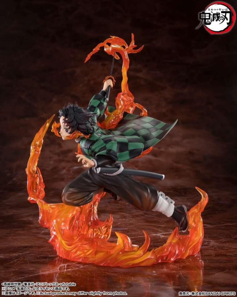 DEMON SLAYER - Tanjiro "Rengoku Sword" - Statuette FiguartsZERO 19cm – Image 3