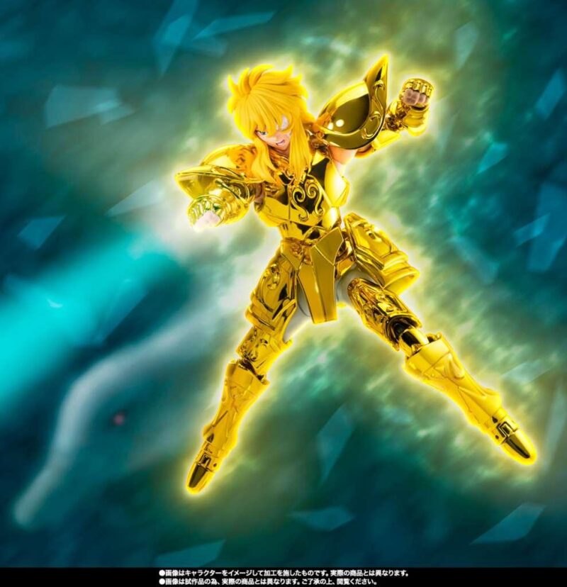 SAINT SEIYA - Hyoga "Gold Cloth" - Figurine Saint Cloth Myth Ex 17.5cm – Image 6