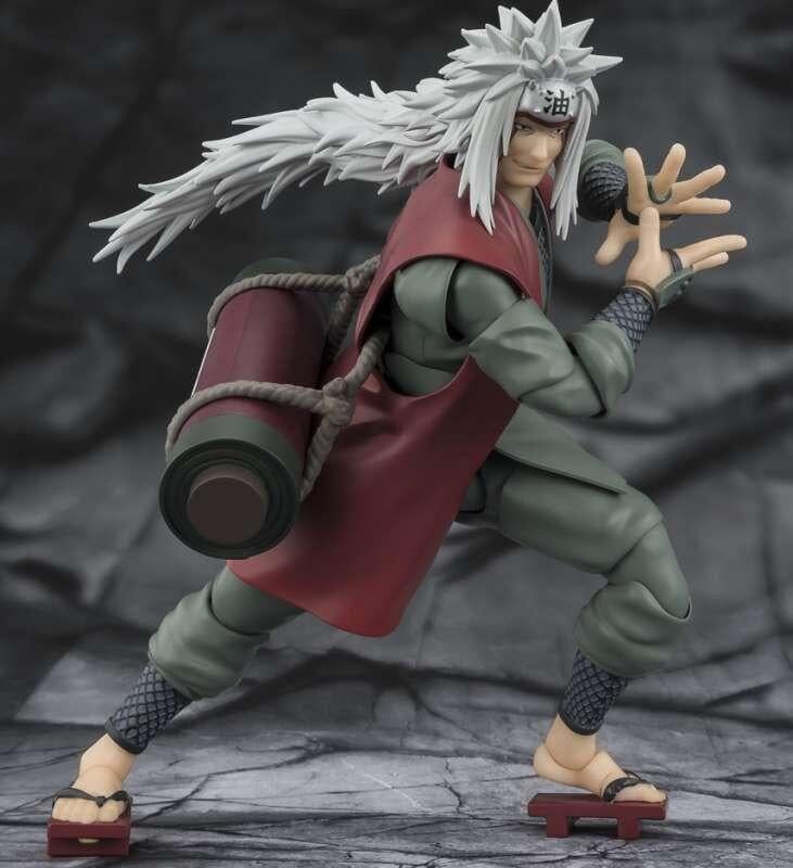 NARUTO - Jiraiya Hidden Leaf Heroic Sage Mode -Fig. S.H. Figuarts 17cm