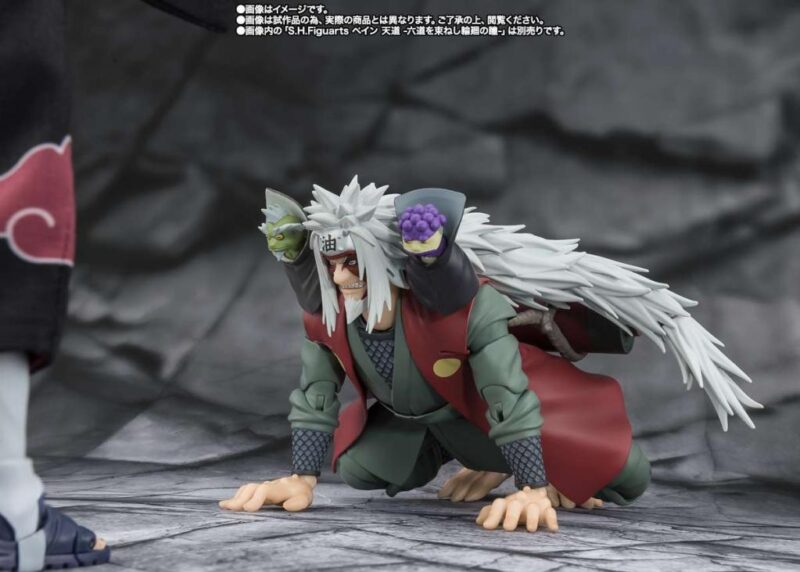 NARUTO - Jiraiya Hidden Leaf Heroic Sage Mode -Fig. S.H. Figuarts 17cm – Image 5