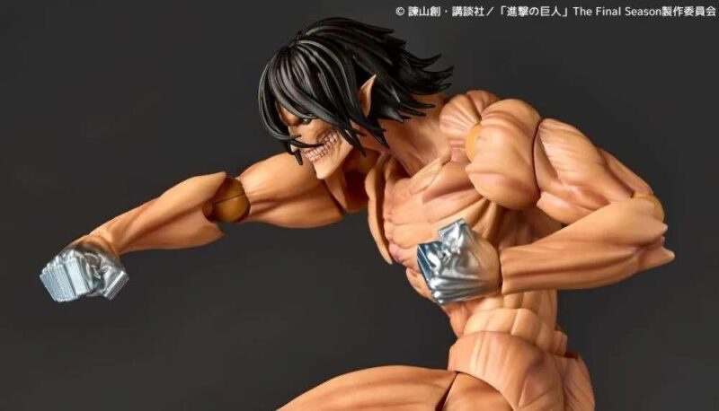 L'ATTAQUE DES TITANS - Titan Assaillant - Figurine Revoltech A.Y. 17cm – Image 4