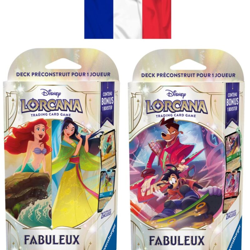 DISNEY - Lorcana - Trading Cards Boite de 8 Starters Chapitre 9 - FR