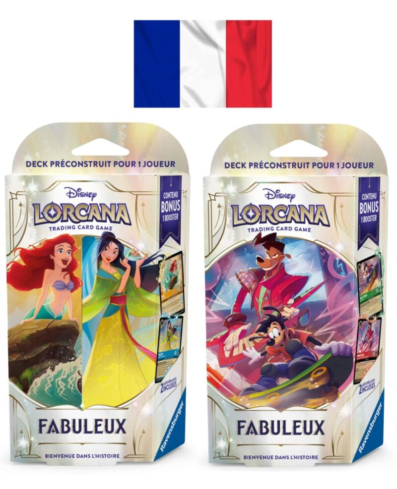 DISNEY - Lorcana - Trading Cards Boite de 8 Starters Chapitre 9 - FR