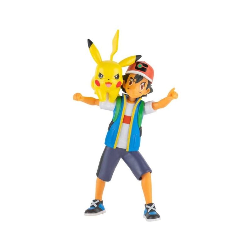 POKEMON - Sacha et Pikachu - Figurine – Image 2