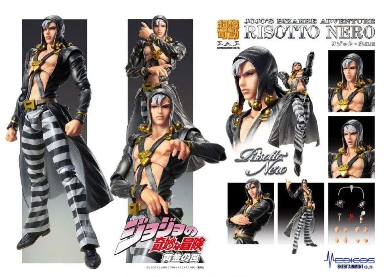 JOJO PART 5 - Risotto Nero - Figurine Chozokado 16cm