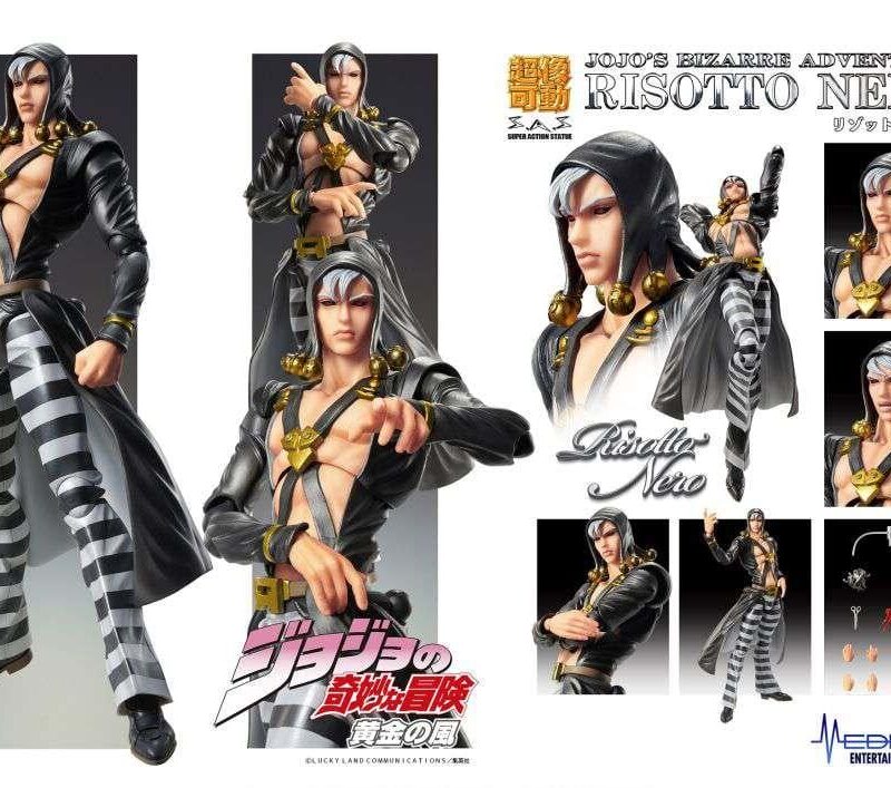 JOJO PART 5 - Risotto Nero - Figurine Chozokado 16cm