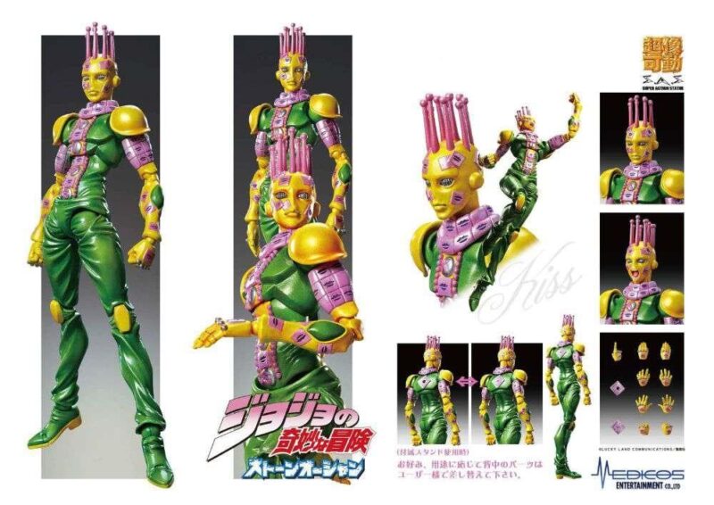 JOJO PART 6 - Kiss - Figurine Chozokado 15cm