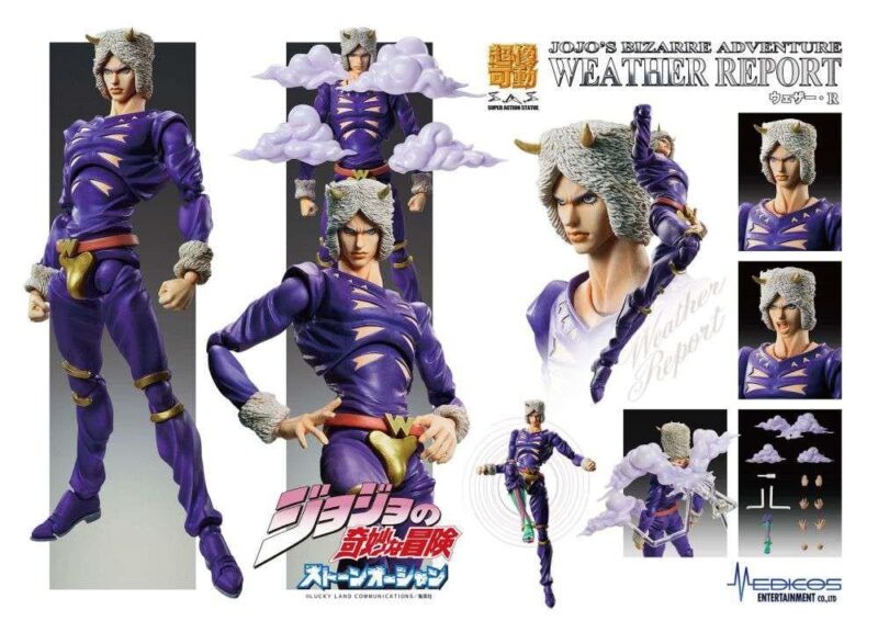 JOJO PART 6 - Weather Report - Figurine Chozokado 16cm