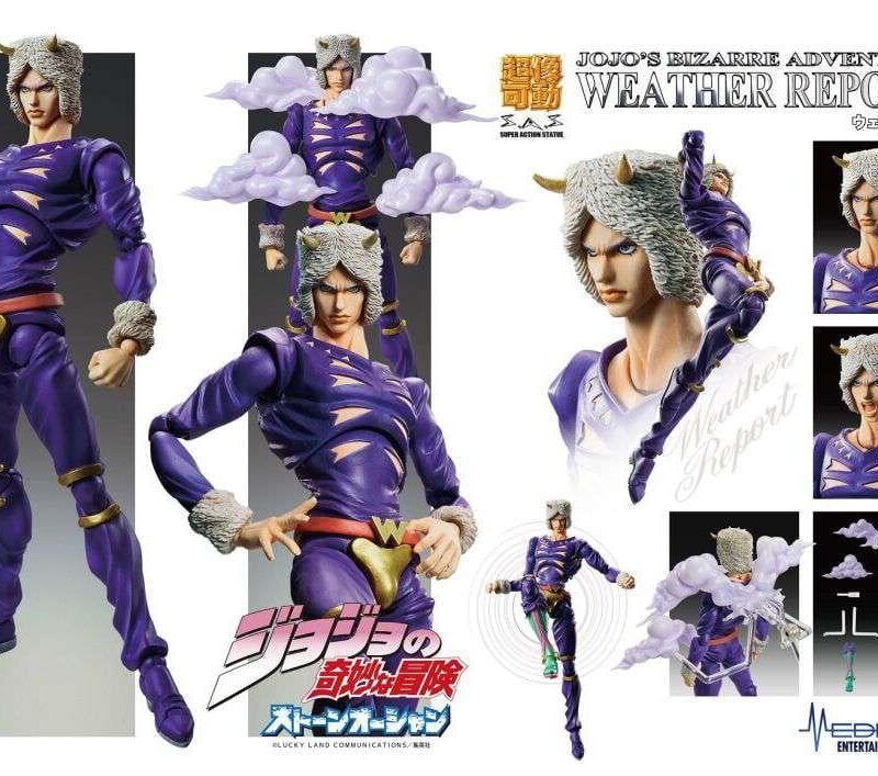 JOJO PART 6 - Weather Report - Figurine Chozokado 16cm