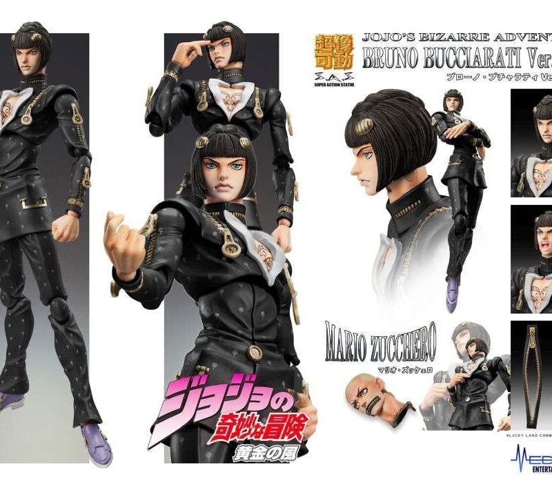 JOJO PART 5 - Bruno Bucciarati "Black Vers." - Figurine Chozokado 15cm