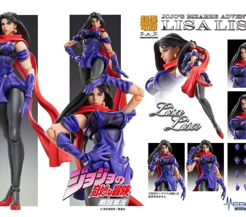 JOJO PART 2 - Lisa Lisa - Figurine Chozokado 15cm