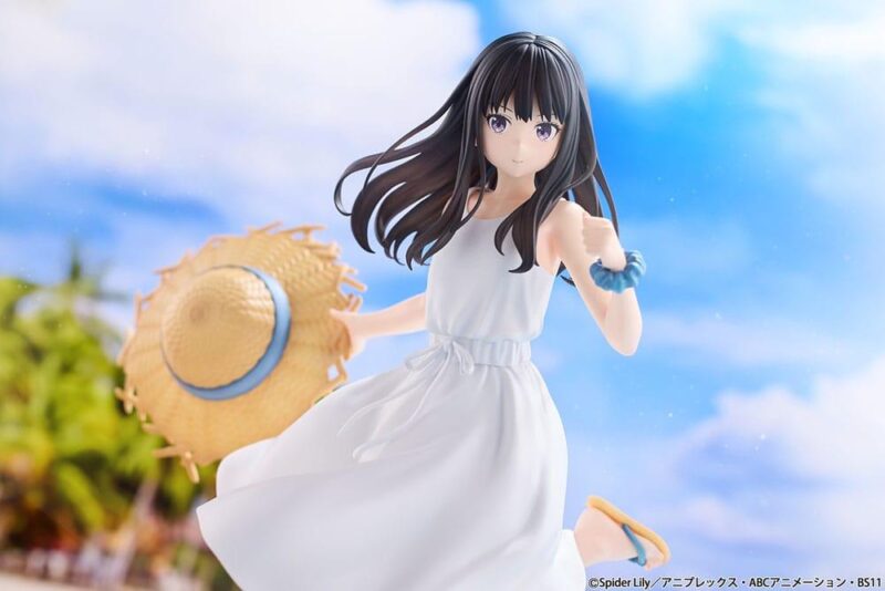 LYCORIS RECOIL - Takina Inoue White Dress Ver - Statuette 1/7 23cm – Image 6
