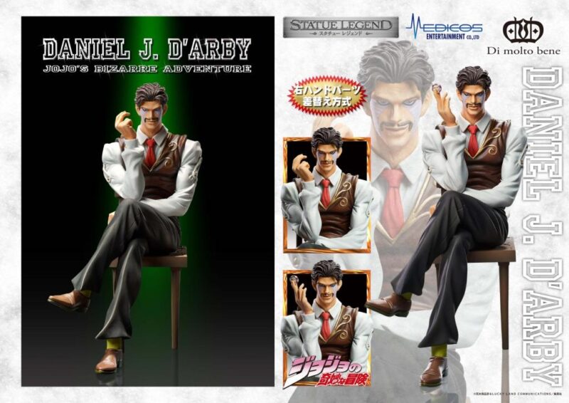 JOJO PART 3 - Daniel J Darby - Statuette Legend 14cm